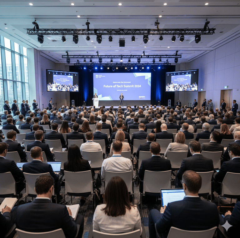 A conference Setup Image