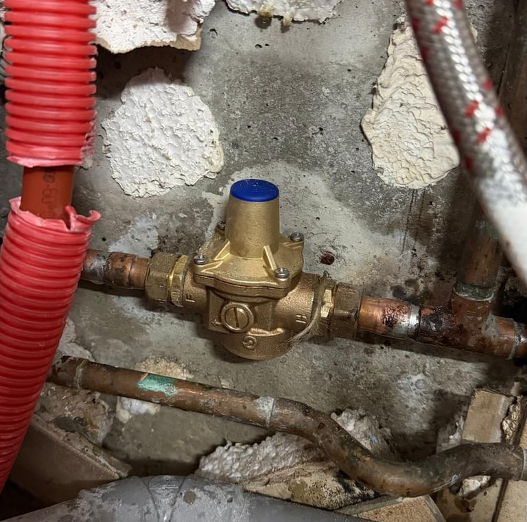 Remplacement réducteur pression eau Strasbourg - plombier intervention rapide