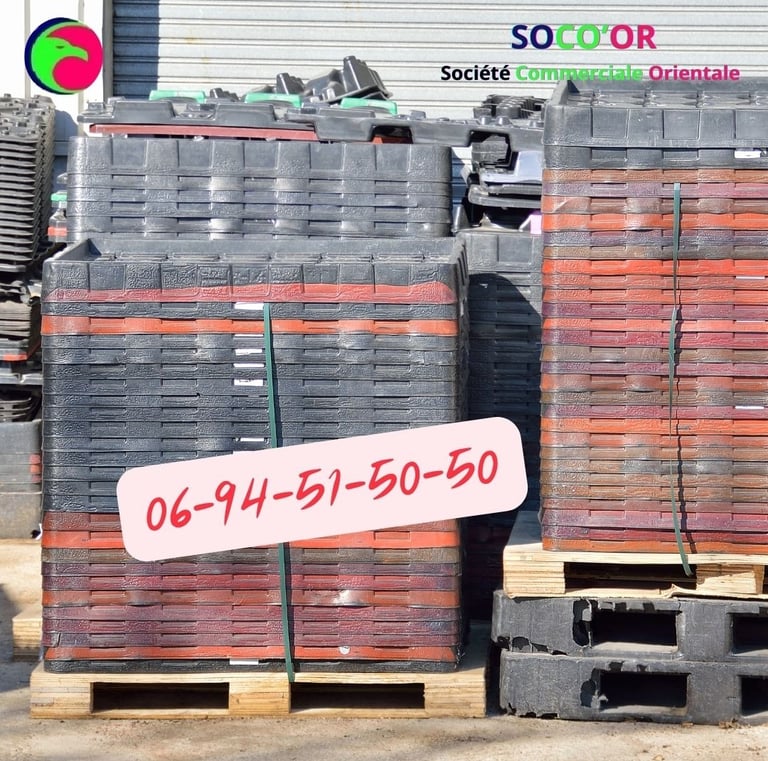 palette plastique occasion maroc