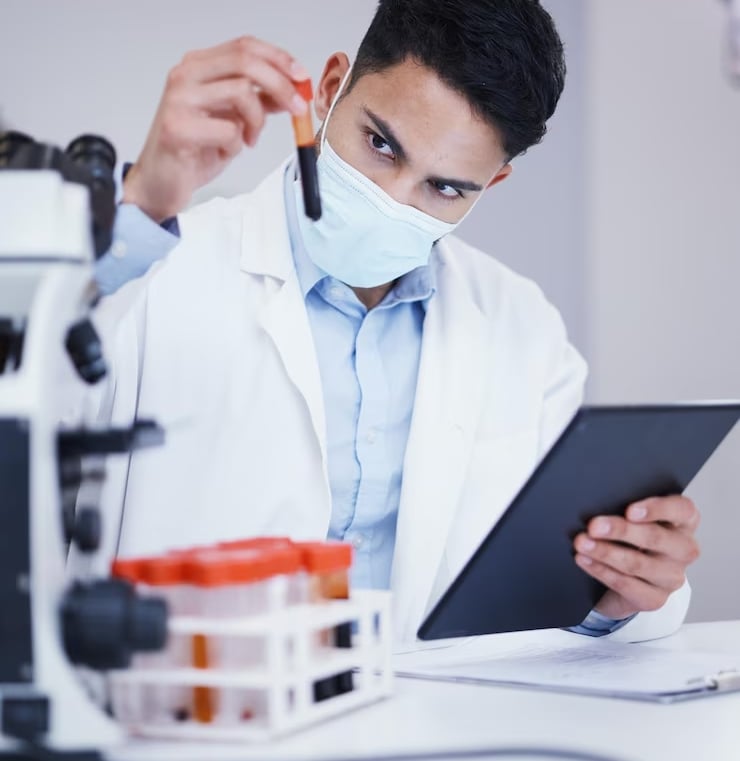 DHA exam coaching for international students preparing for lab technician certification.