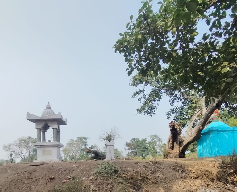 temple and tree
