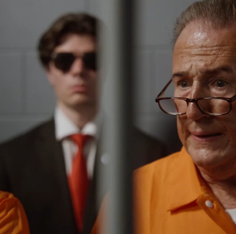 Rudy Giuliani in Prison - Prisoner Trump Image