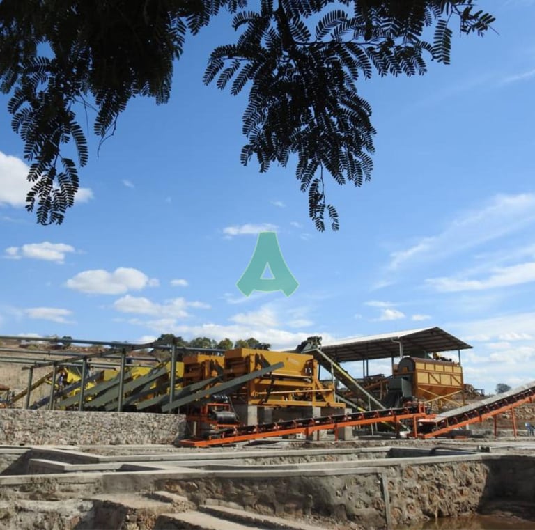 Mesin Produksi PT. Anugrah Nusantara Sejahtera - Perusahaan Tambang Batu Mangan