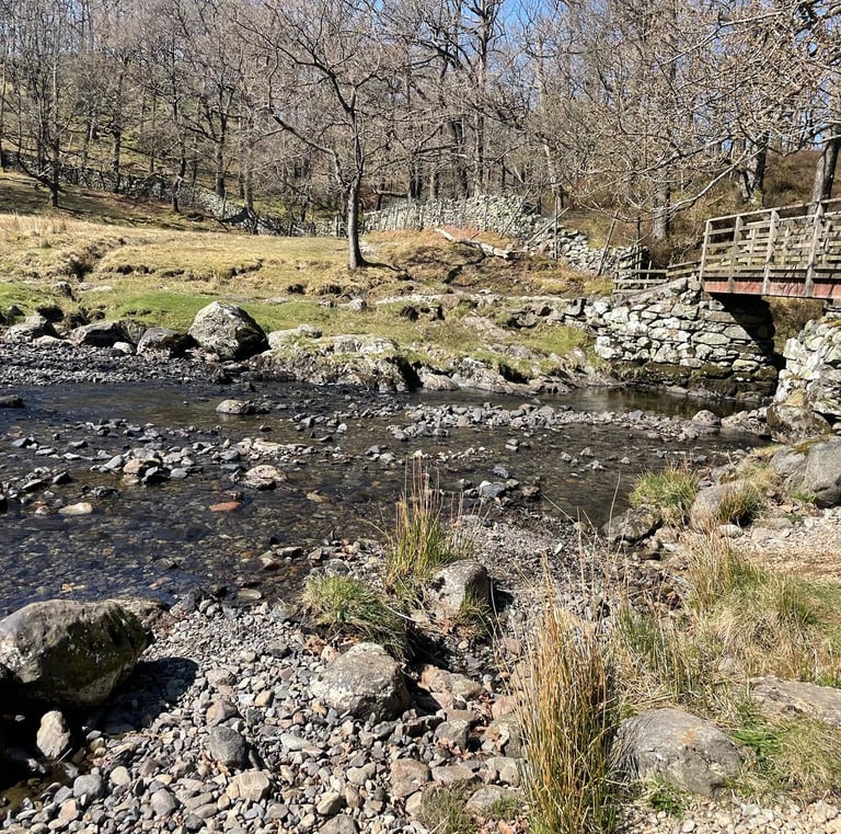 Dartmoor river crossing