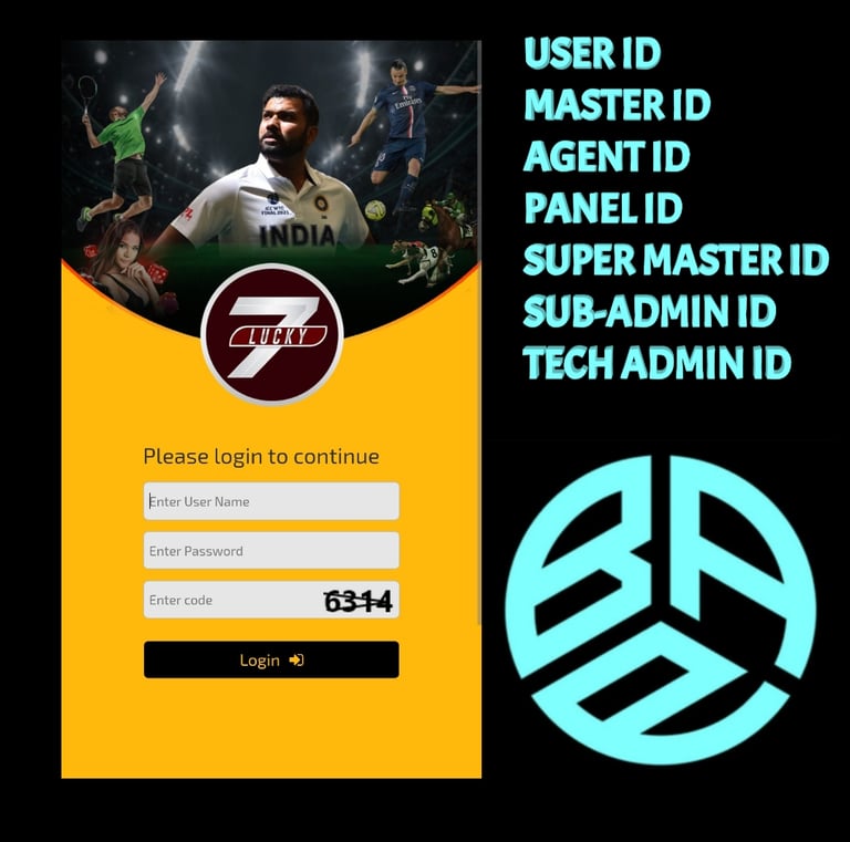 ONLINE CRICKET BETTING ID AVAILABLE DL MDL SMDL MASTER ID SUPER MASTER ID ADMIN ID AVAILABLE 