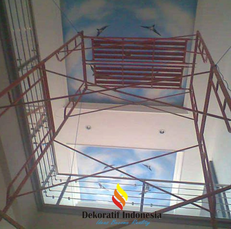 Jasa Lukis Awan Di Mall