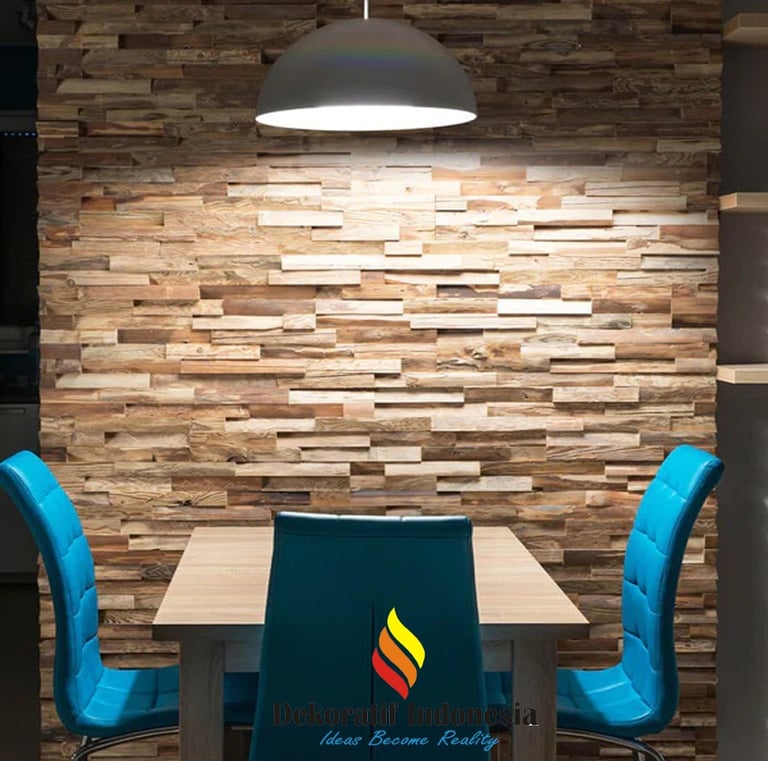 Jasa Wood Panel Ruang Makan