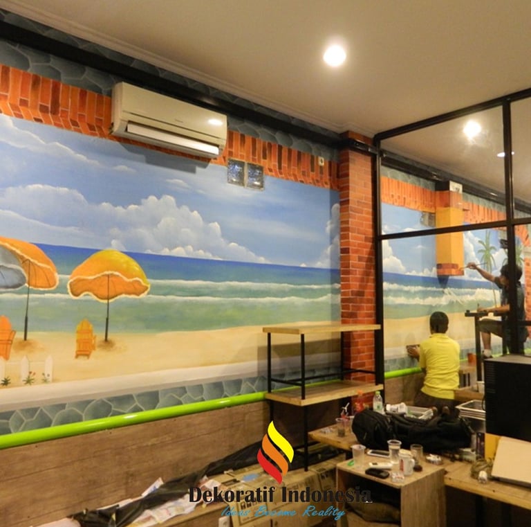 Jasa Mural Cafe