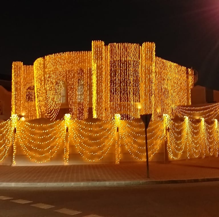 Eid lights decorations