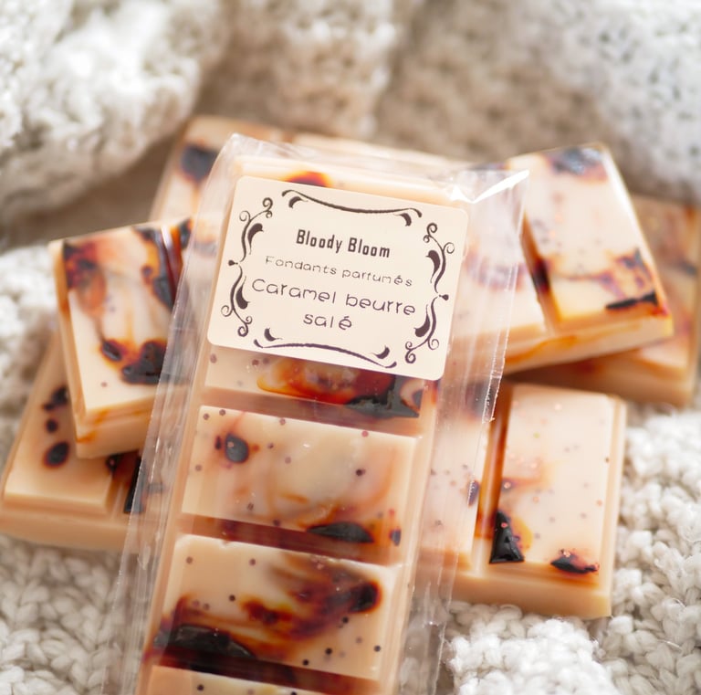 caramel beurre salé fondants parfumés