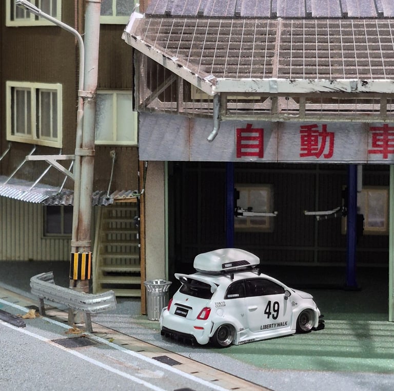 1/64 Mini GT Liberty Walk Abarth