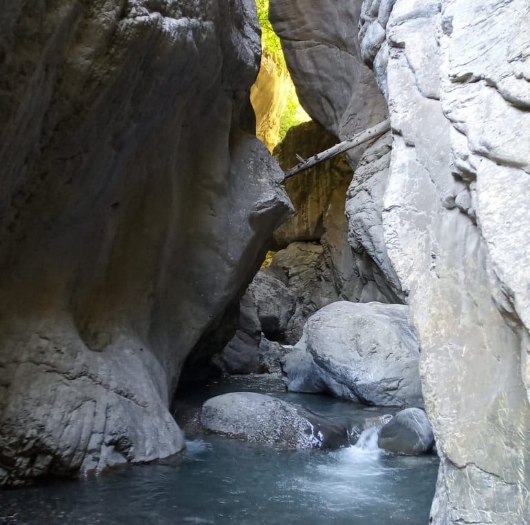 canyon du Fournel pour tous, Serre-Ponçon, familles, amis , canyon aquatique enfants