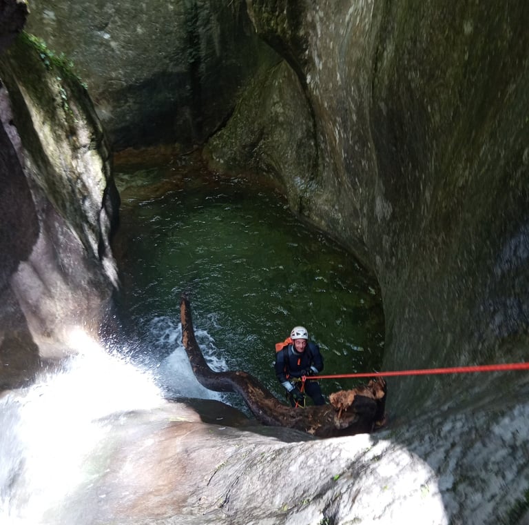 Canyon de Bagnolar, séjour canyon dans les Alpes-Maritimes