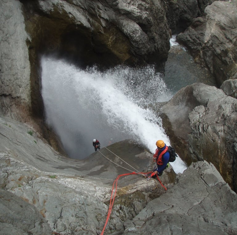 Canyon de Oules de Freissinières, 05, Hautes-Alpes, Briançon, Guillestre, Embrun
