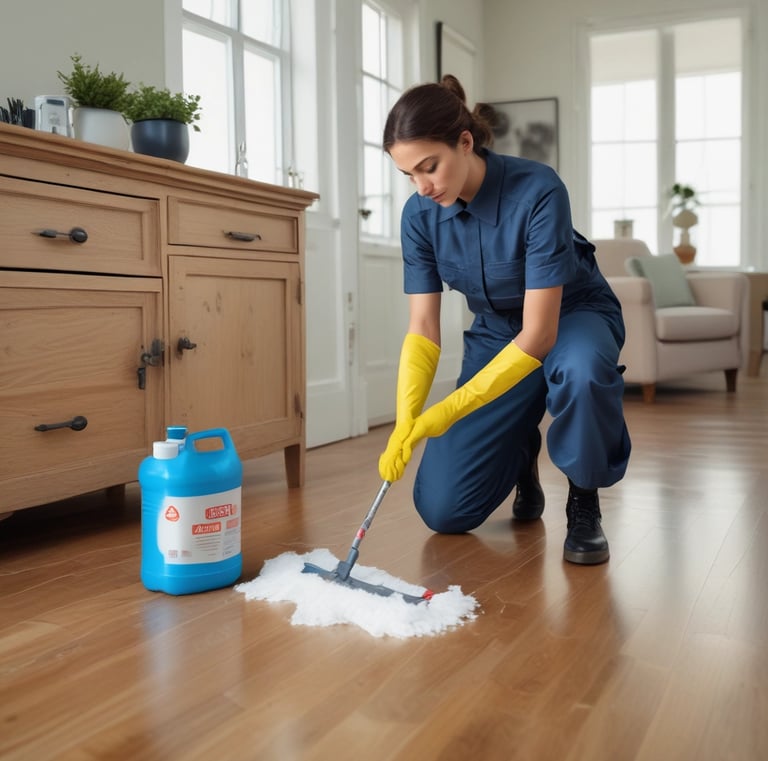 A wall is divided into two sections with a vertical boundary. The left side is a deep red color, while the right side is light gray. Mounted on the red section is a blue sign featuring symbols for accessibility, indicating services for people with disabilities, including figures of a wheelchair, a person with a cane, and a person with a stroller. Below these symbols, the words 'CALL HEAR' and a website link are displayed.