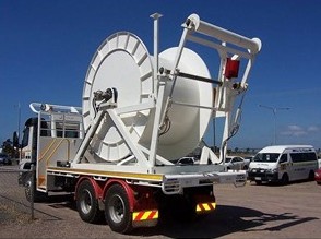 cable reeling or hose reeling drum on vehicle m,anufacturer in india