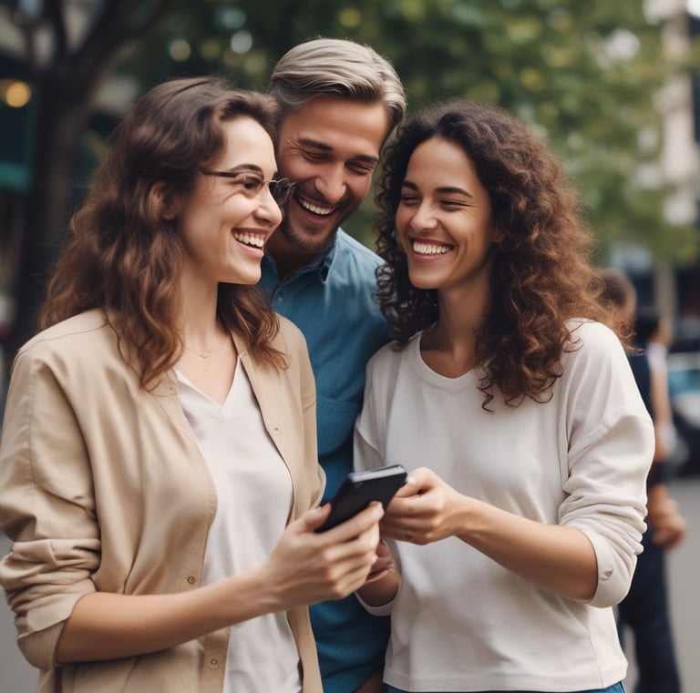 a close up of a person holding a cell phone
