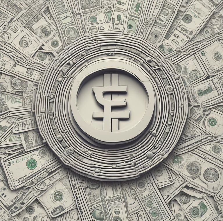 A laptop computer sitting on top of a set of steps