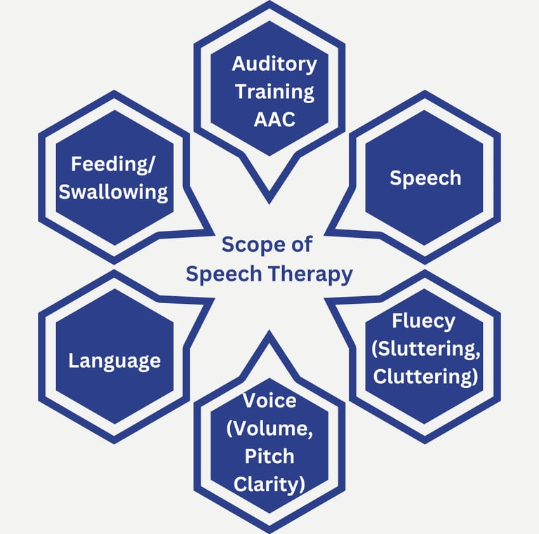 scope of speech therapy