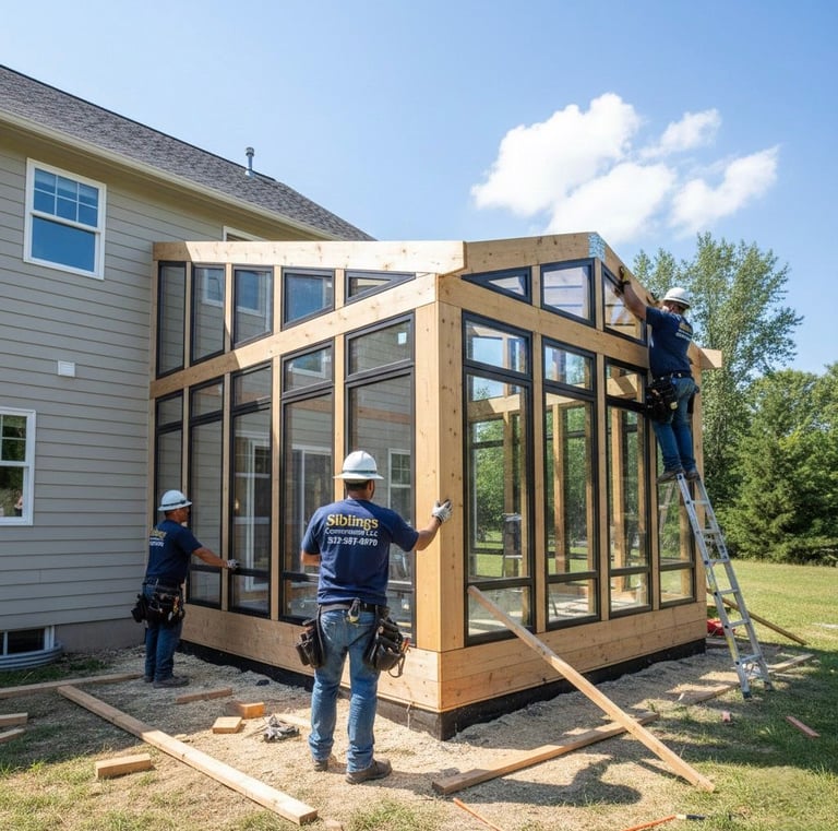 Exterior remodeling in New Castle Delaware by Siblings Construction LLC