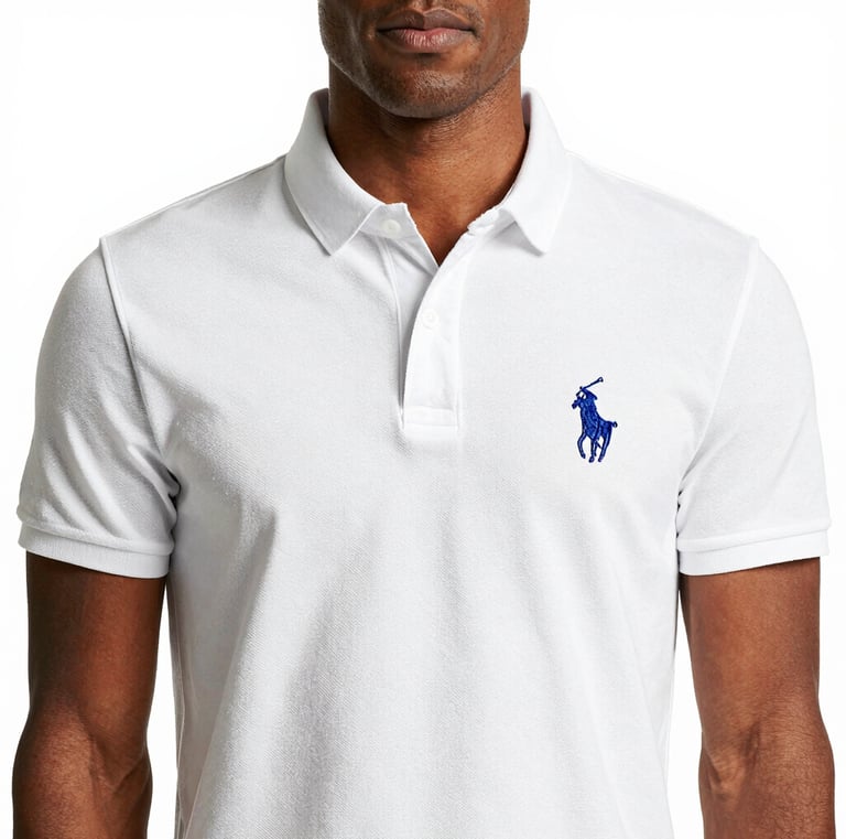 Sleek Nike swoosh in white against a deep blue backdrop.