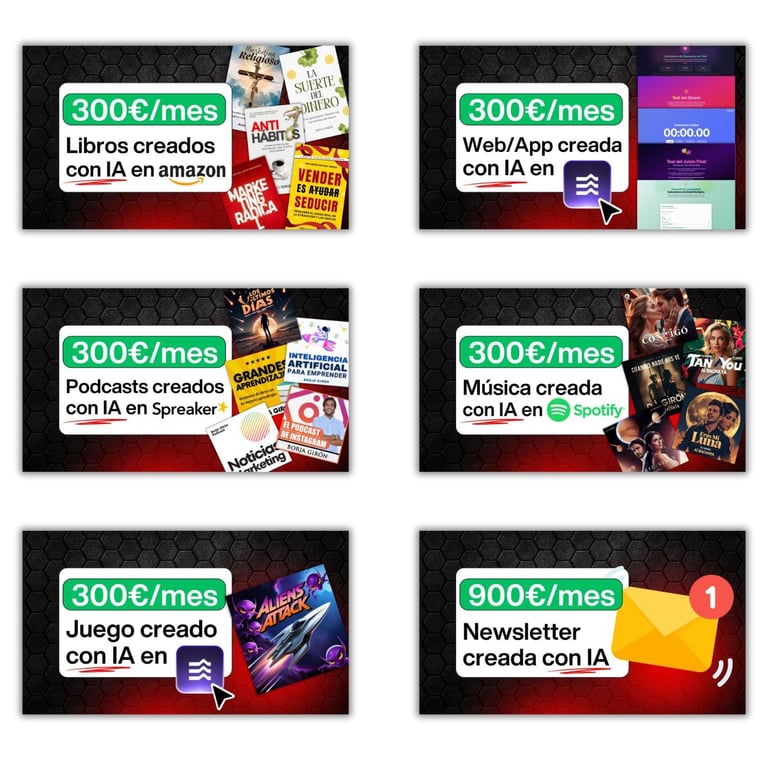 Tutoriales Ingresos extra IA