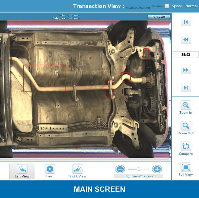 Under Vehicle Scanning System