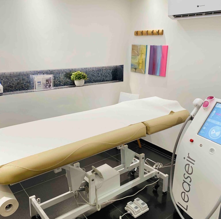 Cabine épilation définitive, épilation laser, Centre esthétique , ambiance, Wavre 