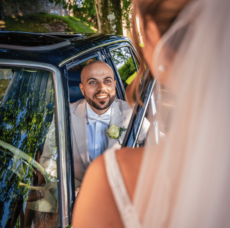 Kim und Salvatore Old-Timer