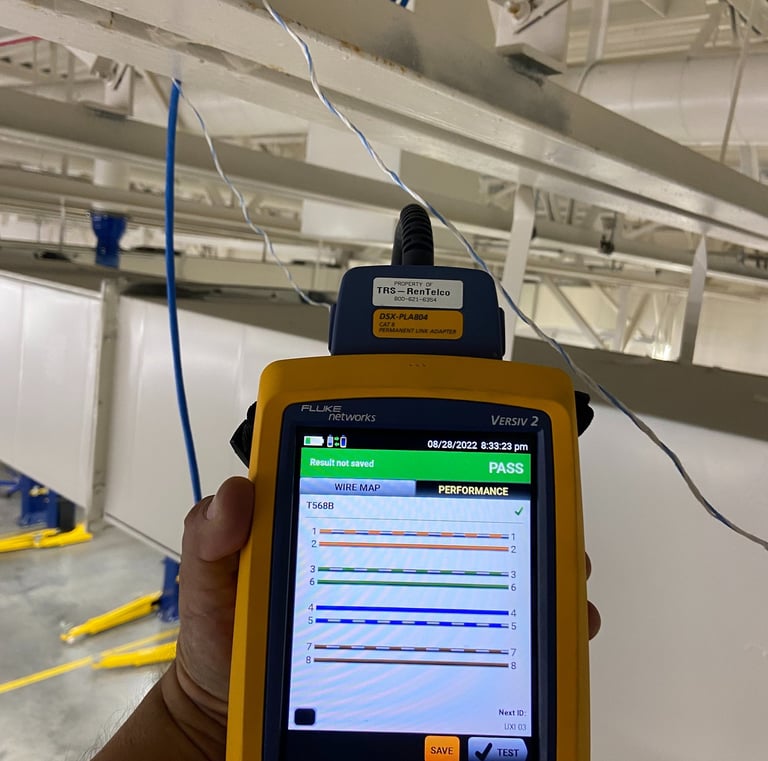 Network advanced testing