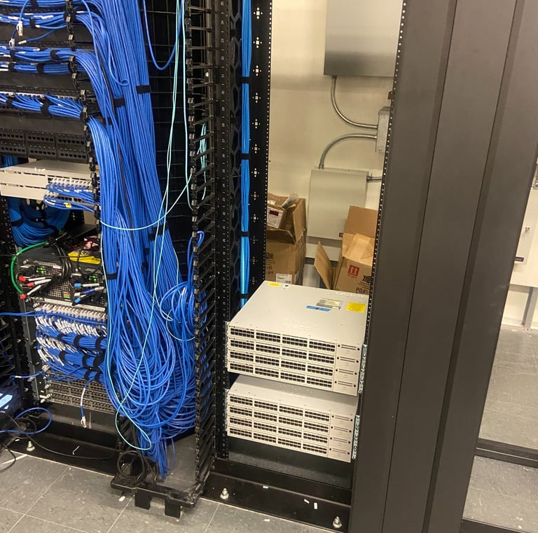 Network device install