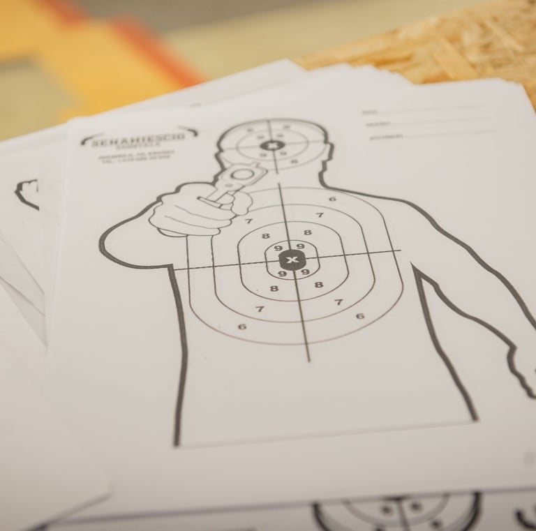 popierius su taikiniu