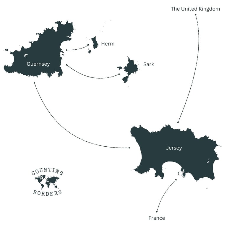 Channel Islands Jersey Guernsey Sark Herm