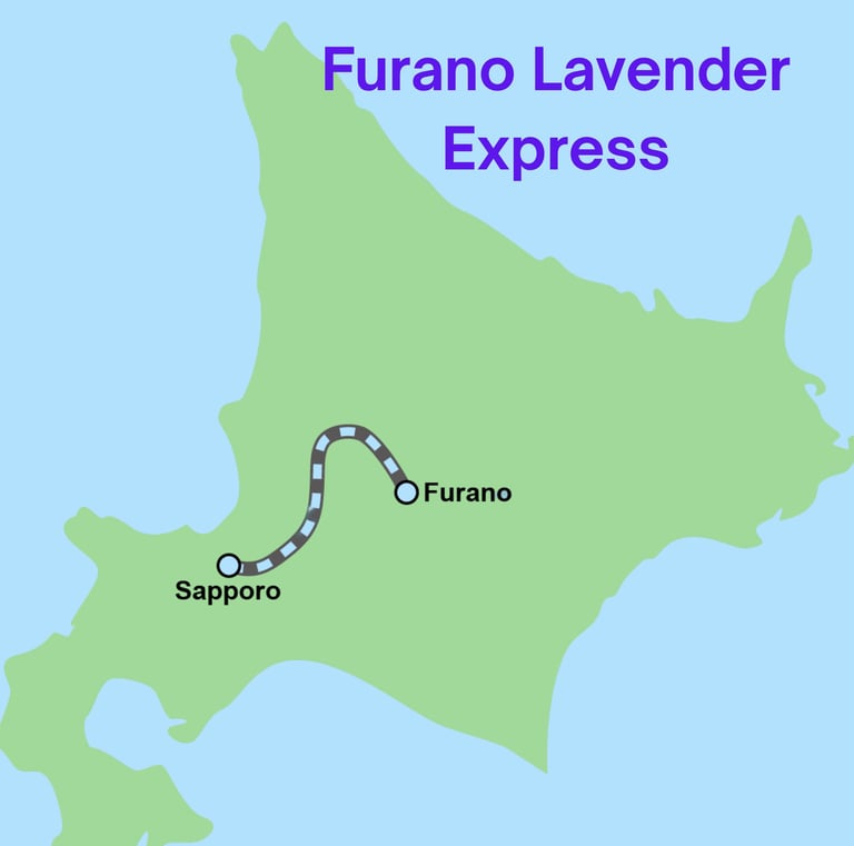 Hokkaido Map