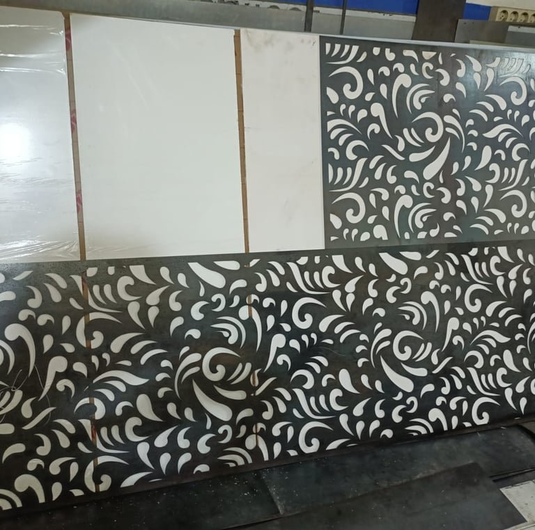 jasa laser plat besi untuk semua motif desain