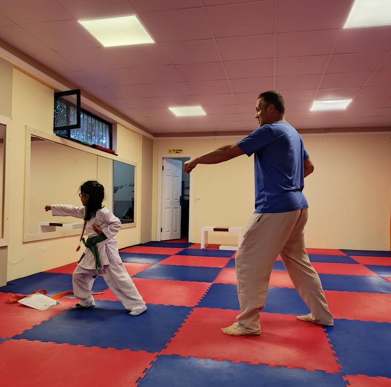 avrupa şampiyonundan karate teknikleri