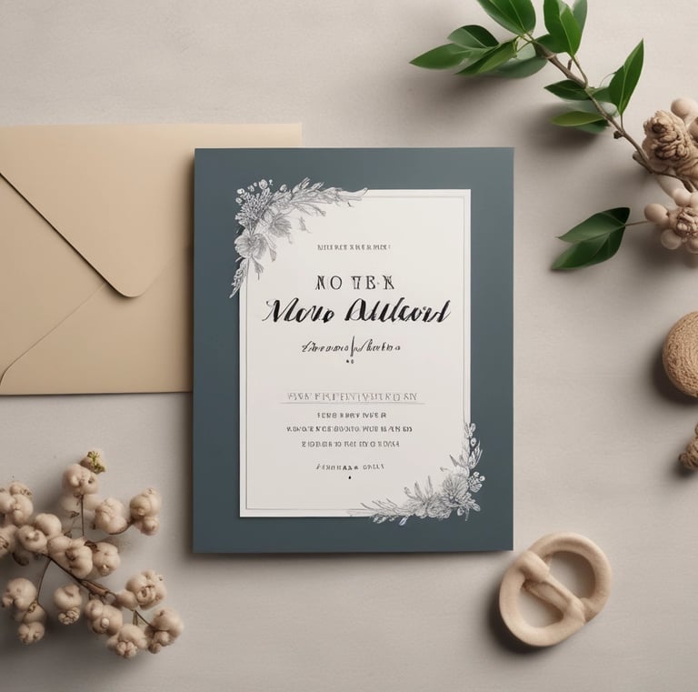 Corporate event with branded roll-up banners and personalized gift bags on display.