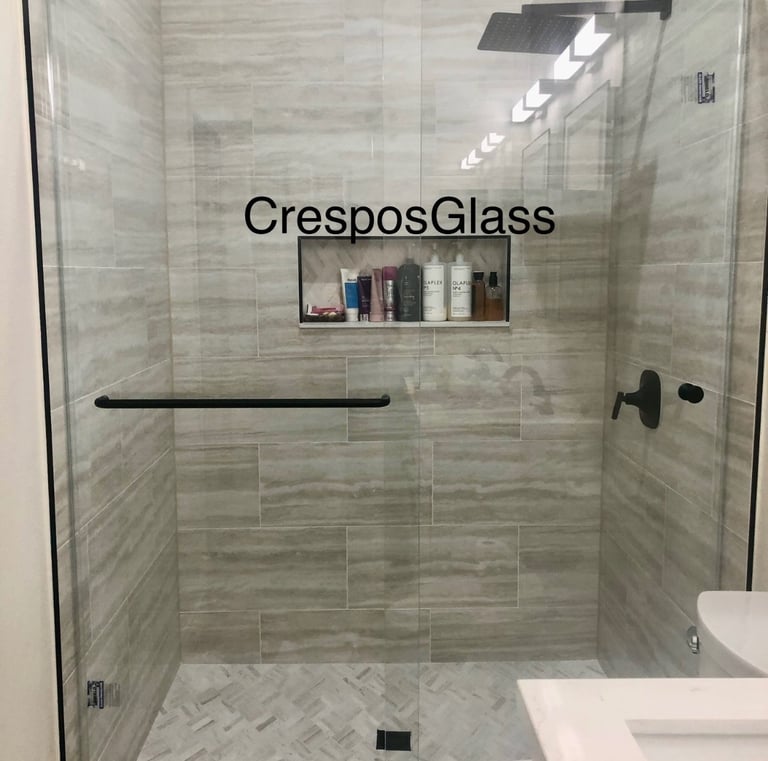 shower soor installation