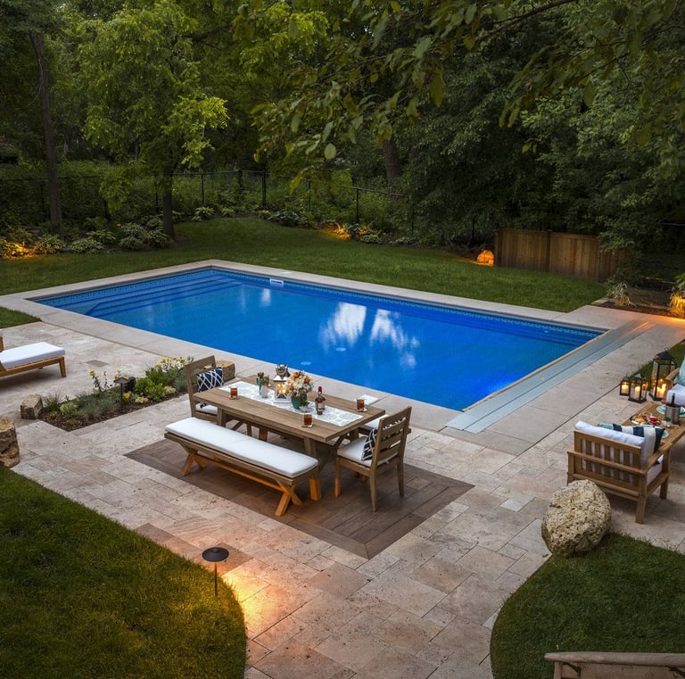 Outdoor Living Space Redesign North Sea, NY Poolscapes