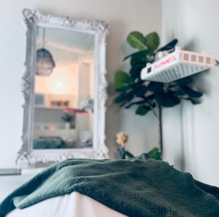 Redondo Beach facial treatment room Zen Babe Beauty