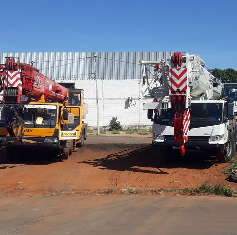 Guindastes em Aparecida de Goiânia