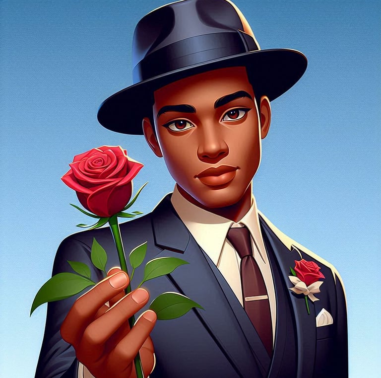 Maurice Harding, pet and love interest in the romance novel 'The Girl No Boy Could Love.'