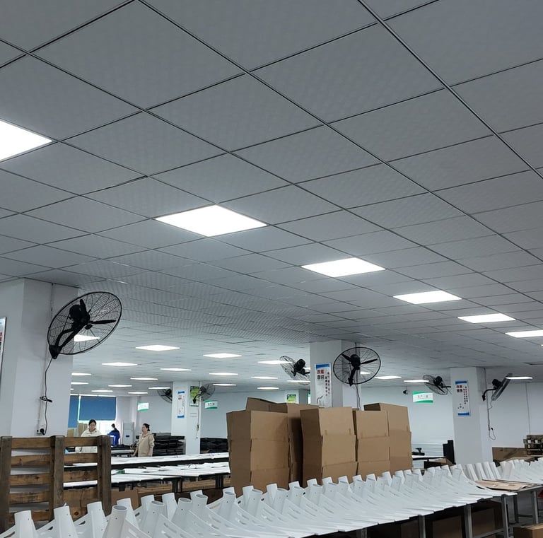 solar street light production workshop