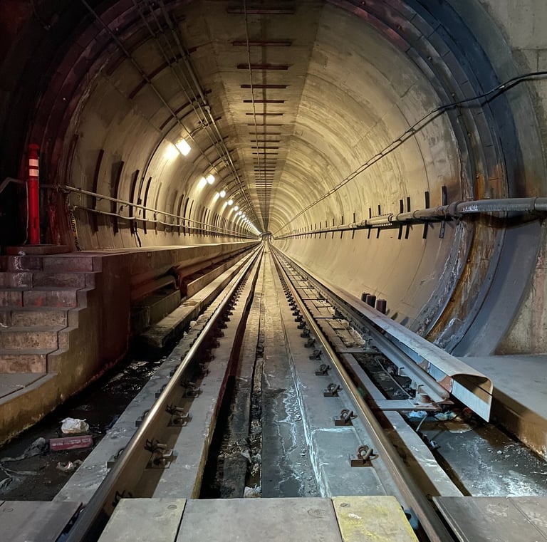 Subway tunnel Operations and maintenance support