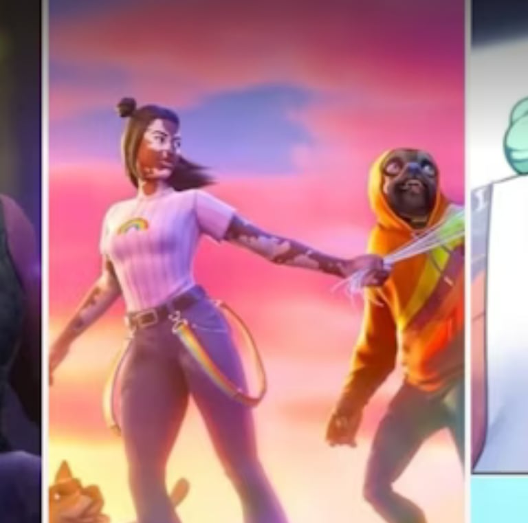 Screenshot of blog header featuring Joy from Fortnite