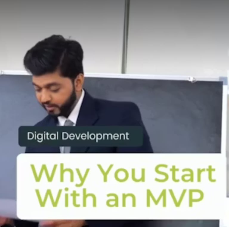 Thumbnail reading Digital Development: Why You Start With an MVP