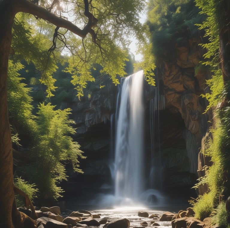 A serene client lying comfortably on a massage table surrounded by soothing plants.