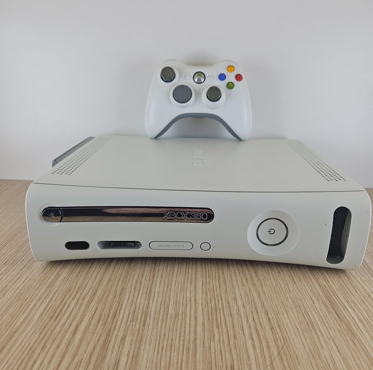 xbox 360 bianca console
