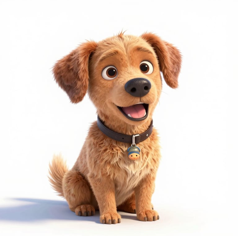 A bright yellow bird with big eyes perched on a book.