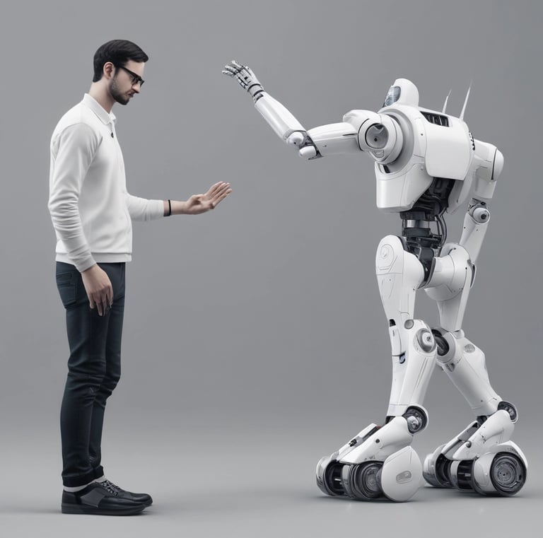 An abstract digital lion composed of glowing circuits symbolizing AI power